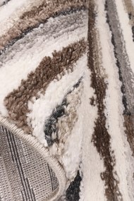 Koberec Bonanza 9202B CREAM/GREY rozmery koberec: 80x150 cm
