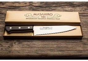 Nůž Masahiro BWH Santoku Wave Edge 165 mm [14039]