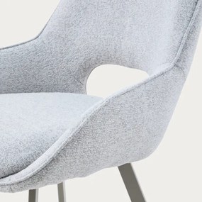 Jedálenská stolička ALAGI sivá 774935