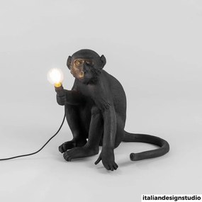 SELETTI Monkey Lamp Sitting