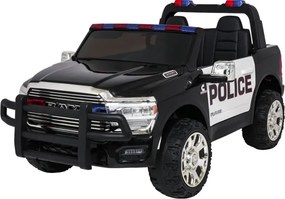 Elektrické autíčko RAM 3500 policajné čierne