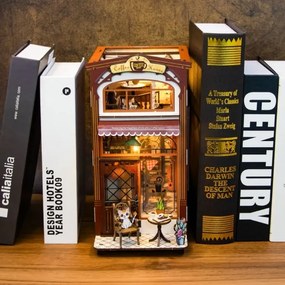 2Kids Toys - 3D LED zarážka na knihy Kavárna, napájení 2xAAA