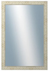 DANTIK - Zrkadlo v rámu, rozmer s rámom 80x160 cm z lišty PRAHA biela (2930)