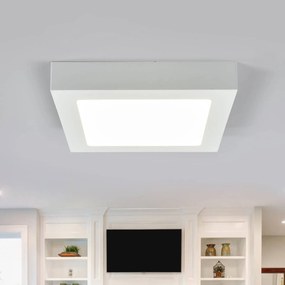 LED svietidlo Marlo biele 4000K uhlový 23,1cm