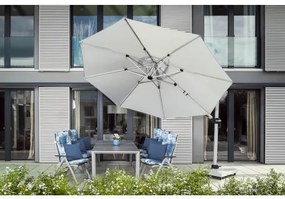 Doppler ACTIVE 370 cm - bočný záhradný slnečník s bočnou tyčou - 2. akosť (S266)