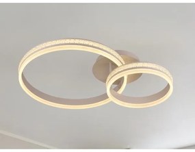 LED Stmievateľný prisadený luster LED/110W/230V 3000-6500K + diaľkové ovládanie