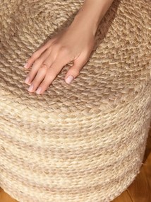 Hanse Home Sedací vak JUTTA POUF 106234 Beige - 40x40 cm