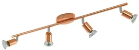 Bodové svietidlo LED bodové svietidlo BUZZ-COPPER 4xGU10/3W/230V 94775