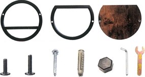 Police na kvety EBRO RUSTIC - starený dub