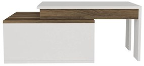 Konferenčný stolík Kolarado White Walnut