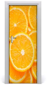 Fototapeta na dvere samolepiace pomaranče 95x205 cm