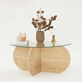 Konferenčný stolík Bubble Sapphire Oak