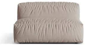 Béžový modul pohovky (stredový diel) Martina – Micadoni Home