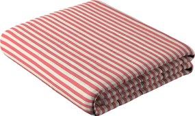 Prehoz  s pozdĺžným prešívaním farba produktu červená látka vzorované
