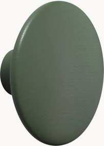 Nástenný háčik z dubového dreva Dots, Ø 13 cm