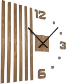 Drevené nástenné hodiny Slam Flexistyle z230 f-1-x-60, 60cm