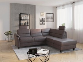 XXXLutz ROHOVÁ SEDAČKA, textil, hnedá Sit & More - Sedačky - 000144019794