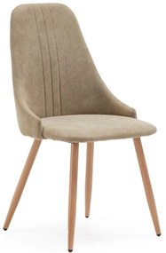 Svetlo zelené jedálenské stoličky v súprave 4 ks Seul – Marckeric