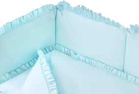 BELISIMA 3-dielne posteľné obliečky Belisima PURE 100/135 turquoise