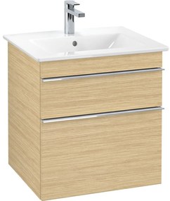 VILLEROY &amp; BOCH Venticello závesná skrinka pod umývadlo, 2 zásuvky, 553 x 502 x 590 mm, Nordic Oak, A92301VJ