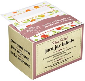 Kitchen Craft Nalepovacie štítky na zaváraniny Jam - set 100 ks
