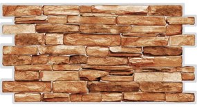 PVC panel Redsish stone 98x50 cm x 0,4 mm