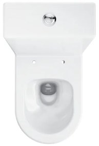 Ravak X01870 - kombinované bezokrajové WC (Rimless) s WC sedátkom SoftClose OPTIMA, keramika/biela