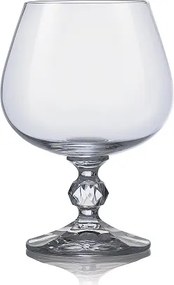 VÝPREDAJ Crystalex Poháre na koňak CLAUDIA 250 ml