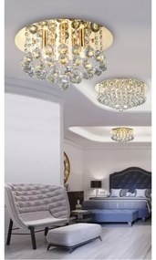 Azzardo AZ1288 - Krištáľové stropné svietidlo BOLLA 10xG9/40W/230V