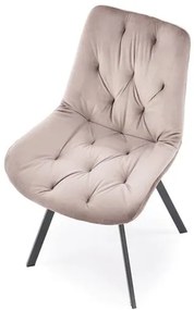 OTOČNÁ JEDÁLENSKÁ STOLIČKA TIARA BÉŽOVÁ