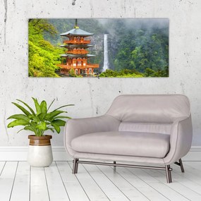 Obraz - Vodopád Nači (120x50 cm)