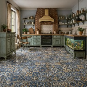 Beaulieu International Group, PVC podlaha - lino Livitex Retro 2791, na mieru, šíře 3m,4m, šedá, filc, chodba / predsieň