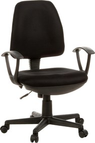 XXXLutz OTOČNÁ STOLIČKA, sieťovina, čierna MID.YOU - Online Only kancelárie - 001918004301