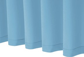 Biante Dekoračný záves Rongo RG-100 Svetlo modrý 140x190 cm
