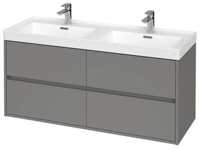 Cersanit Crea, SET B285 skrinka s umývadlom 120 cm, šedá, S801-324