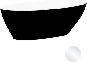 Besco Voľne stojaca vaňa z liateho mramoru Goya BW 140x62 (160x70, 170x72) BESCO-Typ výpuste: Click-Clack štandard, chróm, BESCO-Rozmery: 169,2x72,2,…