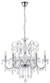 Luster na reťazi 6xE14/15W/230V