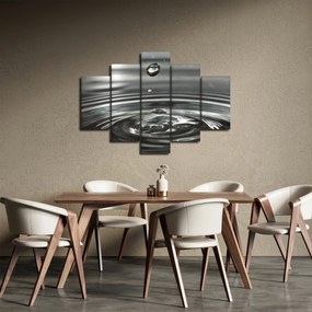 Obraz kvapky vody (150x105 cm)