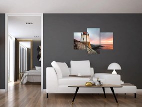 Obraz - Maják Castle Hill (90x60 cm)