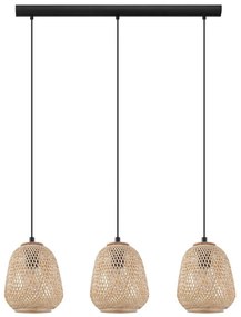 Eglo 43262 - Luster na lanku DEMBLEBY 3xE27/40W/230V