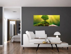 Obraz - Matka krajiny (120x50 cm)