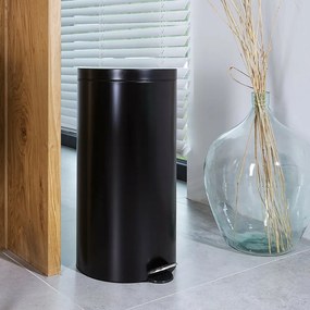 Alda Pedálový odpadkový kôš Freedom Fresh 30 l, čierna, 30 l