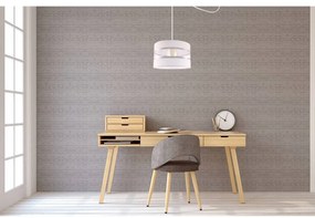 Závesné svietidlo Elegance Spider, 1x textilné tienidlo (výber z 3 farieb), (výber z 2 farieb konštrukcie), (fi 35cm)