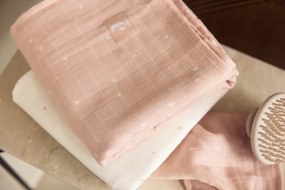 Plienky 3 ks 70x70 cm Twinkling Wild Rose