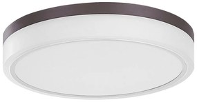 Kovové stropné LED svietidlo biele SAKAE Beliani