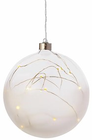 Matná LED svetelná guľa, veľká
