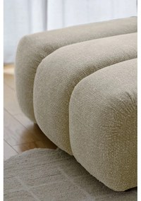 Béžová rohová pohovka (ľavý roh/s leňoškou) Shell – Miuform