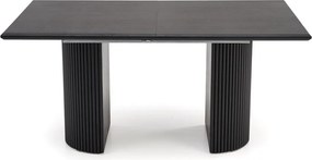 Rozkladací jedálenský stôl Bolero 160/250 cm dub prírodný/čierny