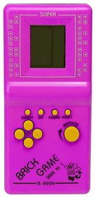 483965 DR Elektronická hra Tetris Ružová