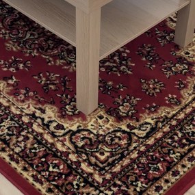 Spoltex, Kusový koberec Samira New Red 12001-011, 80x150, červená, chodba / predsieň